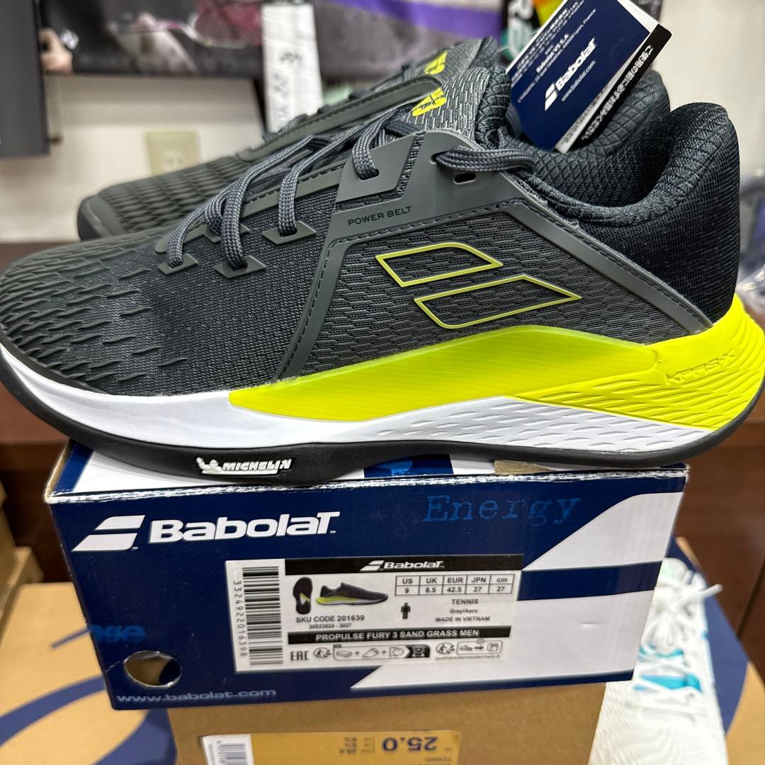 シューズ(男性用) Babolat Propulse Fury 3 Sand Grass 27cm