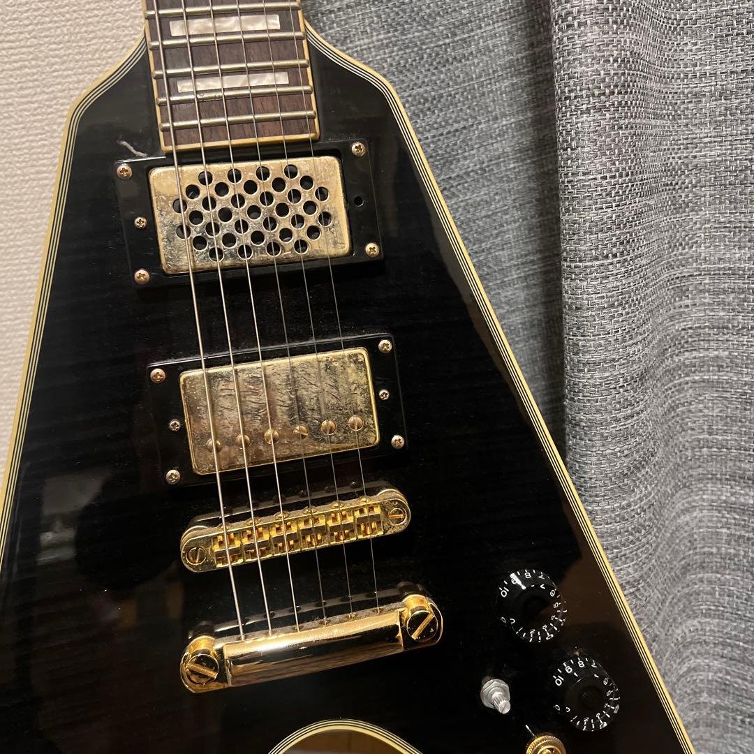 Paul Smith エレキギター ブラック　フライングv