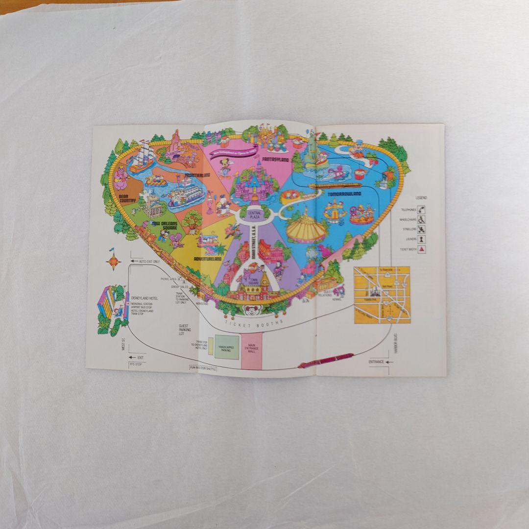 アメリカディズニーランド　パンフレット