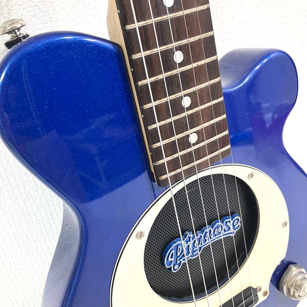 Pignose ピグノーズ PGG-200 ブルー アンプ内蔵 ミニギター