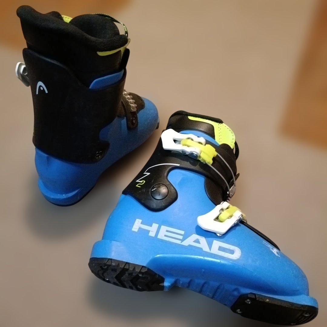 値下【低学年】HEAD スキーセット 107 ブーツ ストック付き