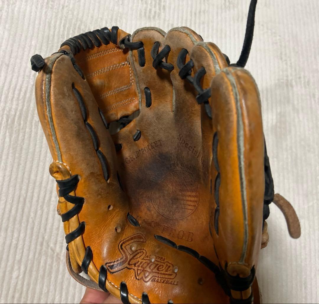 Slugger 硬式グローブ ブラウン　トレーニンググラブ