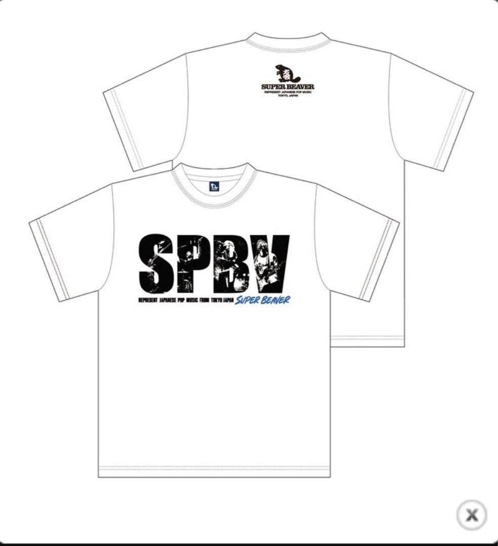 【SUPER BEAVER】SPBVフォトTシャツ/ホワイト