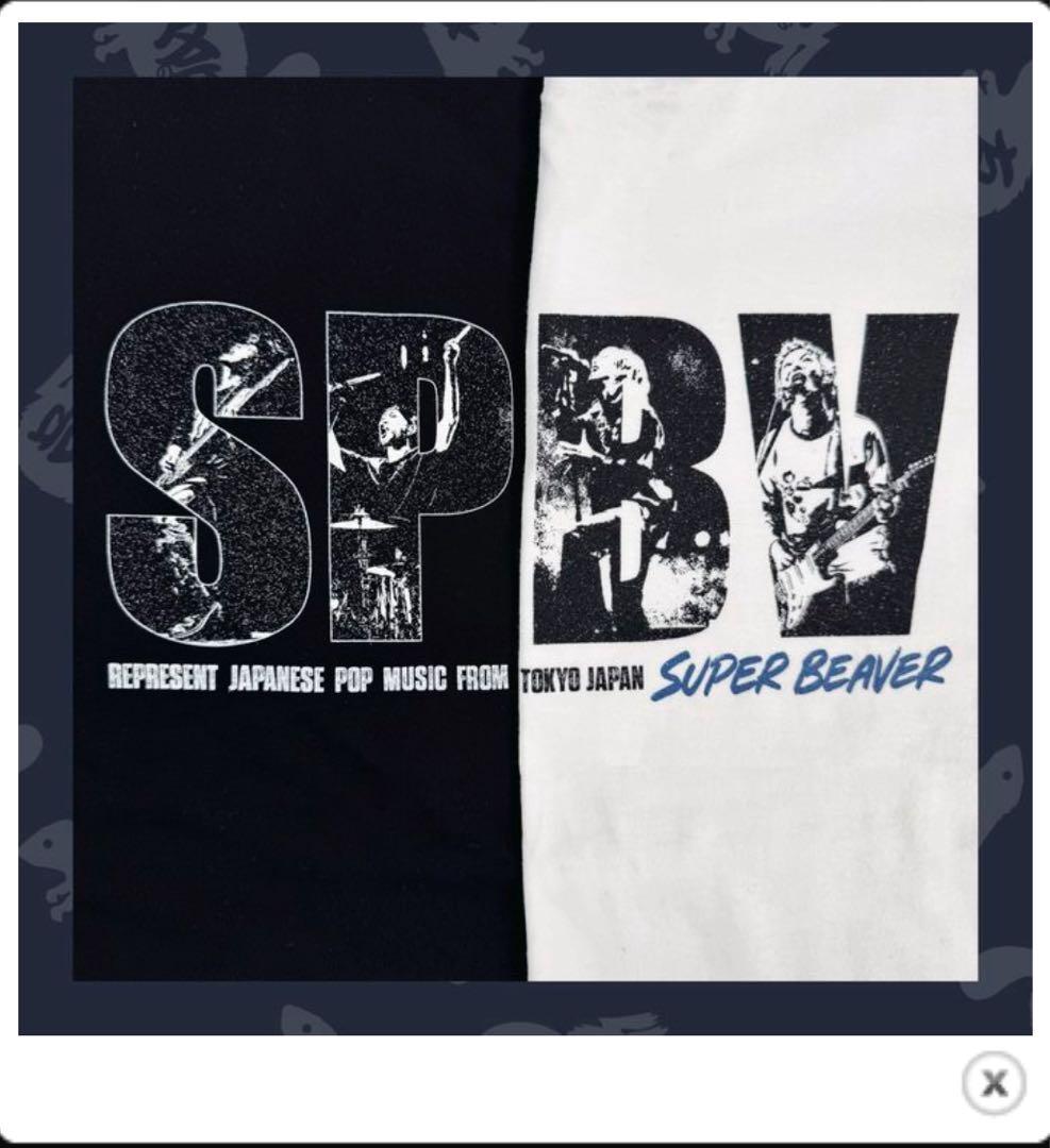 【SUPER BEAVER】SPBVフォトTシャツ/ホワイト