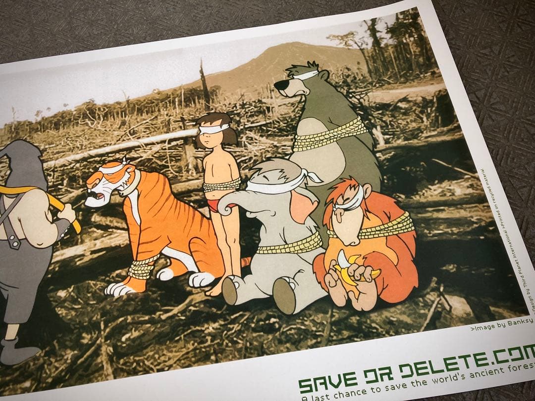 バンクシー ポスター banksy オリジナル box ホテル レア