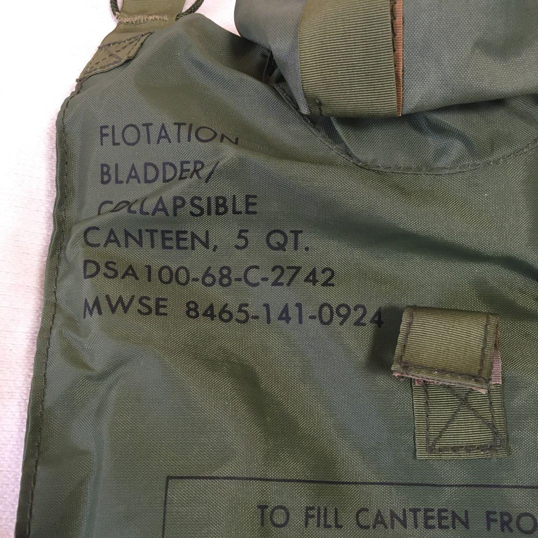 米軍ベトナム戦争/激レア/5QTキャンティーン・カバー/実物セット