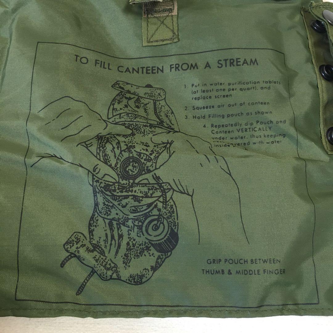 米軍ベトナム戦争/激レア/5QTキャンティーン・カバー/実物セット