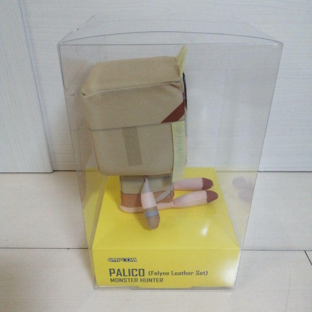 【新品・未開封】モンスターハンターぬいぐるみオトモアイル―（レザーネコシリーズ）