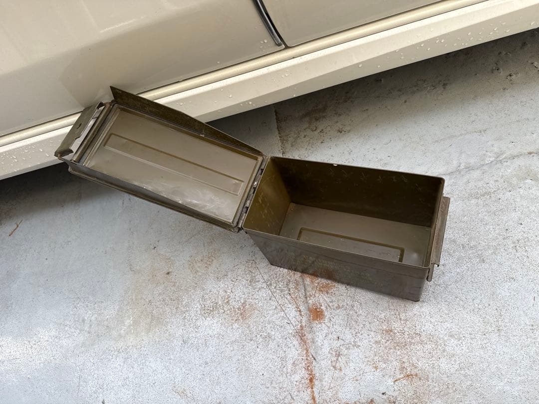 ◼️ミリタリー◼️ヴィンテージ◼️アンモボックス◼️弾薬庫◼️インダストリアル◼️鉄箱◼️