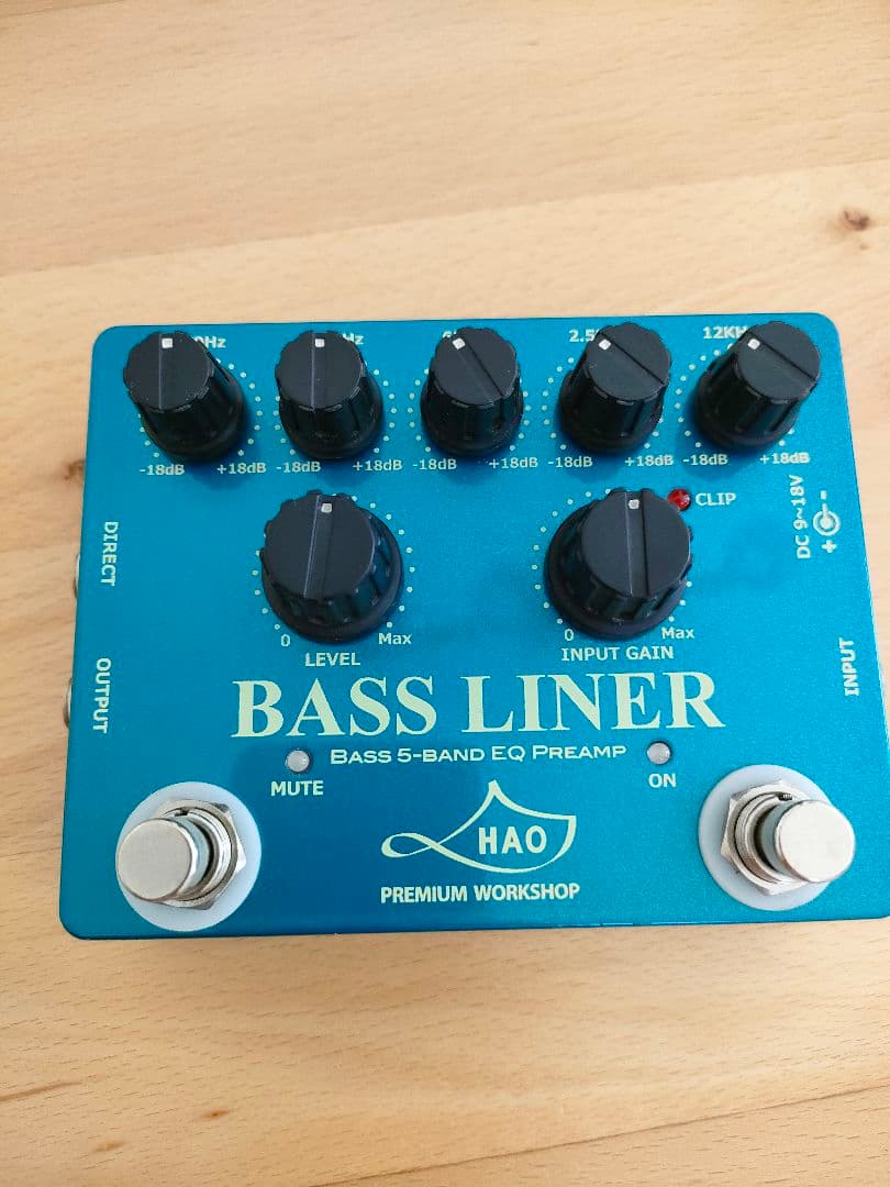 HAO BASS LINER 5バンドEQプリアンプ　本体のみ