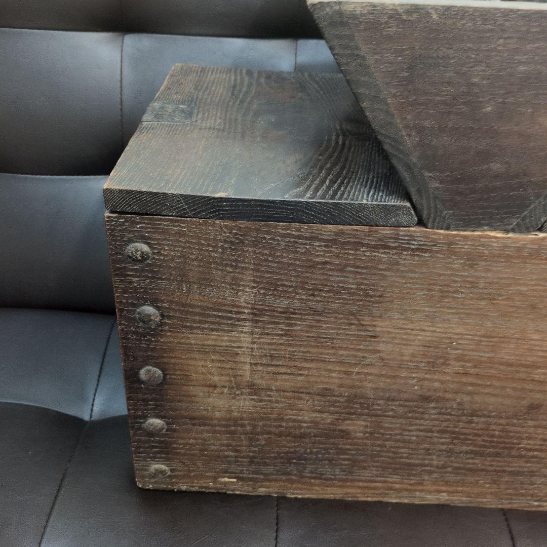 銭函 木製アンティーク雑貨