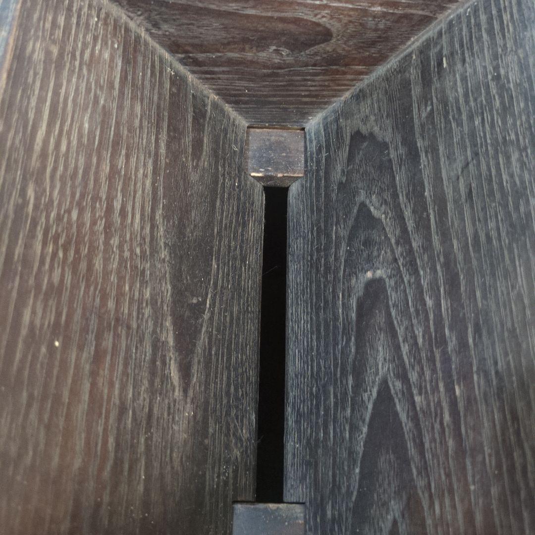 銭函 木製アンティーク雑貨