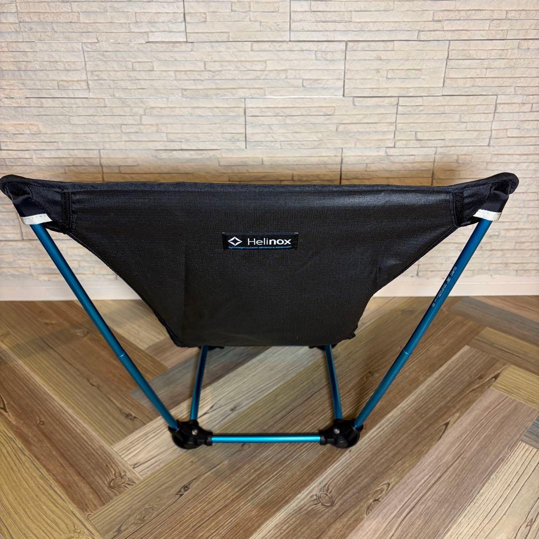 【極美品】Helinox ヘリノックス グラウンドチェア ブラック
