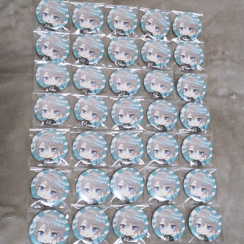 にじさんじ ぷち 甲斐田晴 缶バッジ