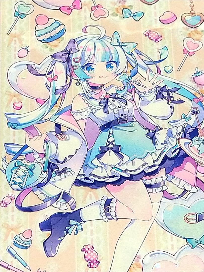 J1005＃水色蕾裙(贝壳光)Shine切り売り海外人物マステ女の子