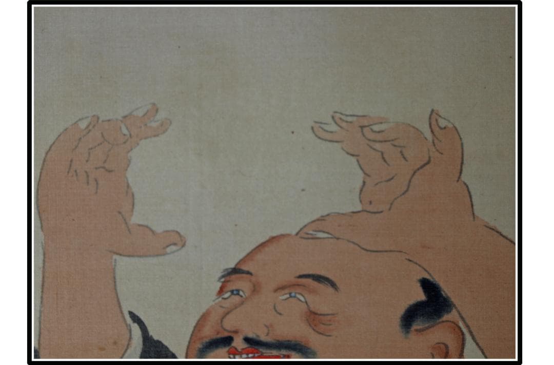 日本時代の掛け軸その　肉筆保証　中国骨董品古美術 X995C3-3