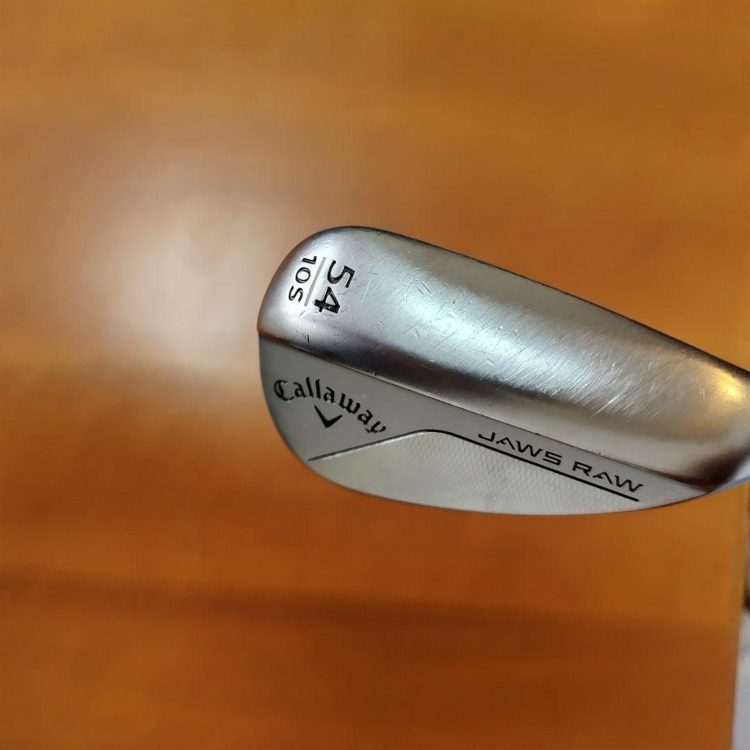 【中古】キャロウェイ ウェッジJaws Raw 54°/10°S　Modus3