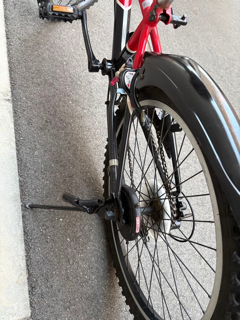 子供車　jeep 赤