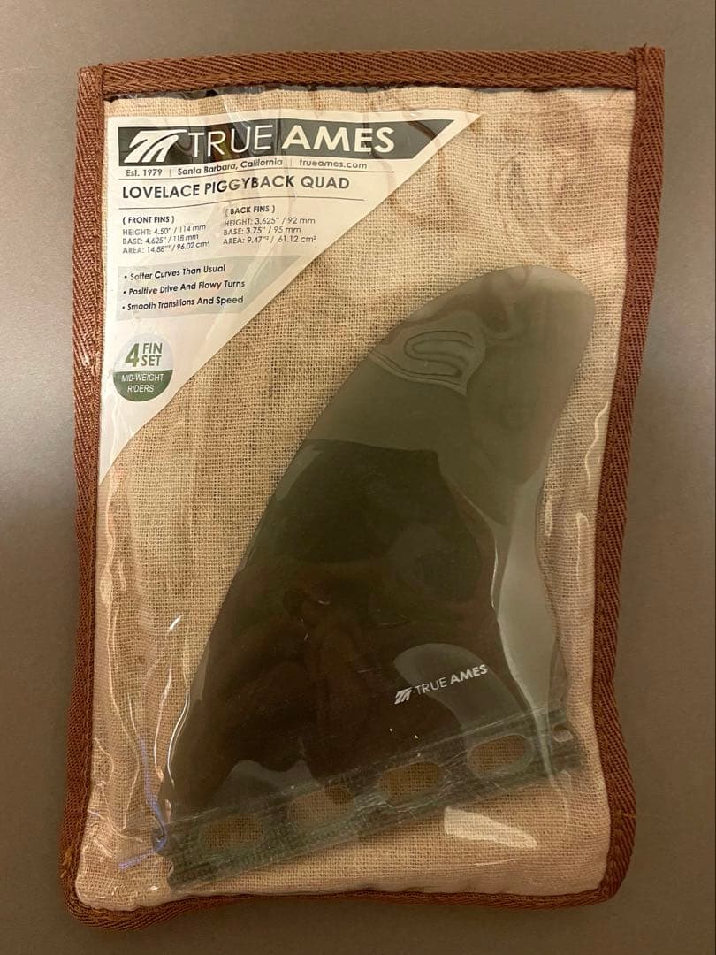 サーフィン・ボディボード TrueAmes LOVELACE PIGGYBACK QUAD