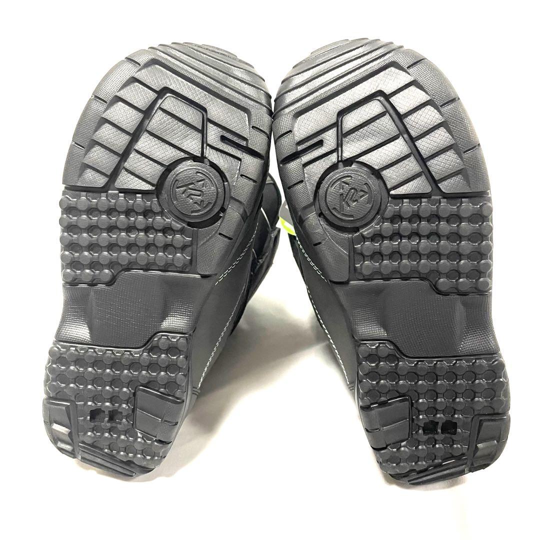 【目玉商品】★新品★ K2 スノーボードブーツ 24cm boa 黒×緑