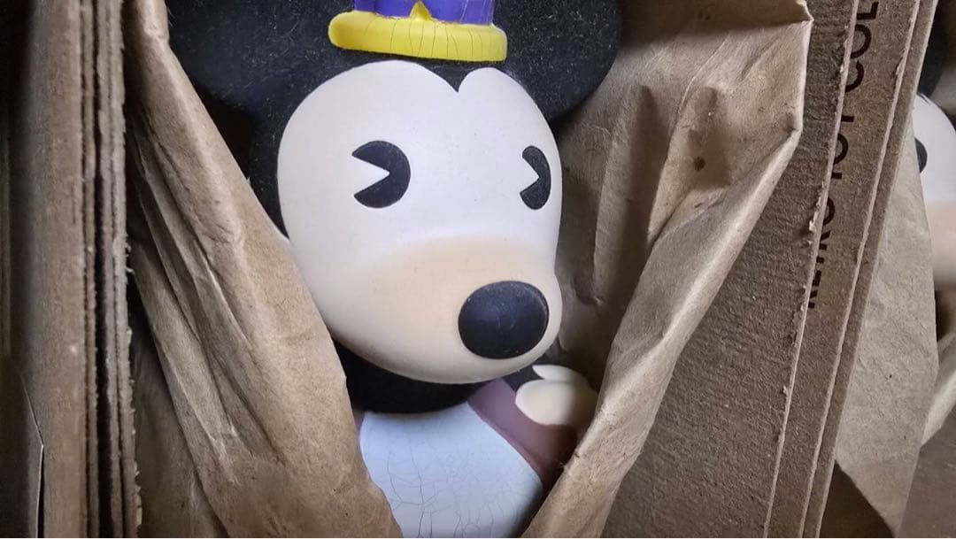 ヤングエポックディズニーレトロフィギュア　スクイーズ　5体セット