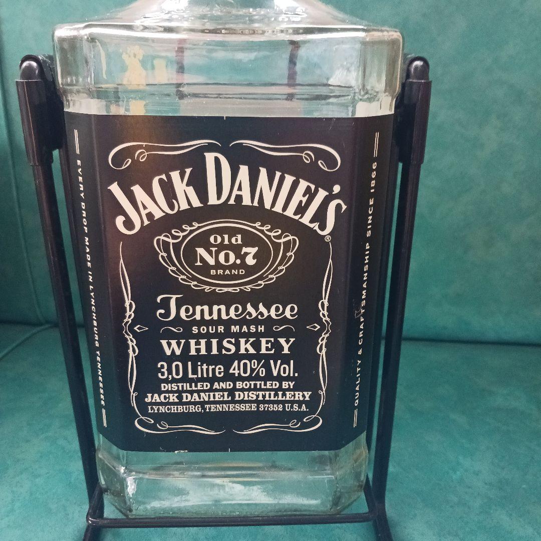 ジャックダニエル 3L空きボトル スイング クレードル