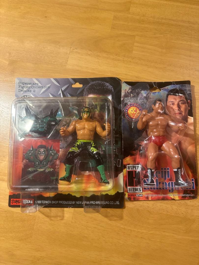 新日本プロレス パワーウォーリアー 坂口征二　フィギュアセット