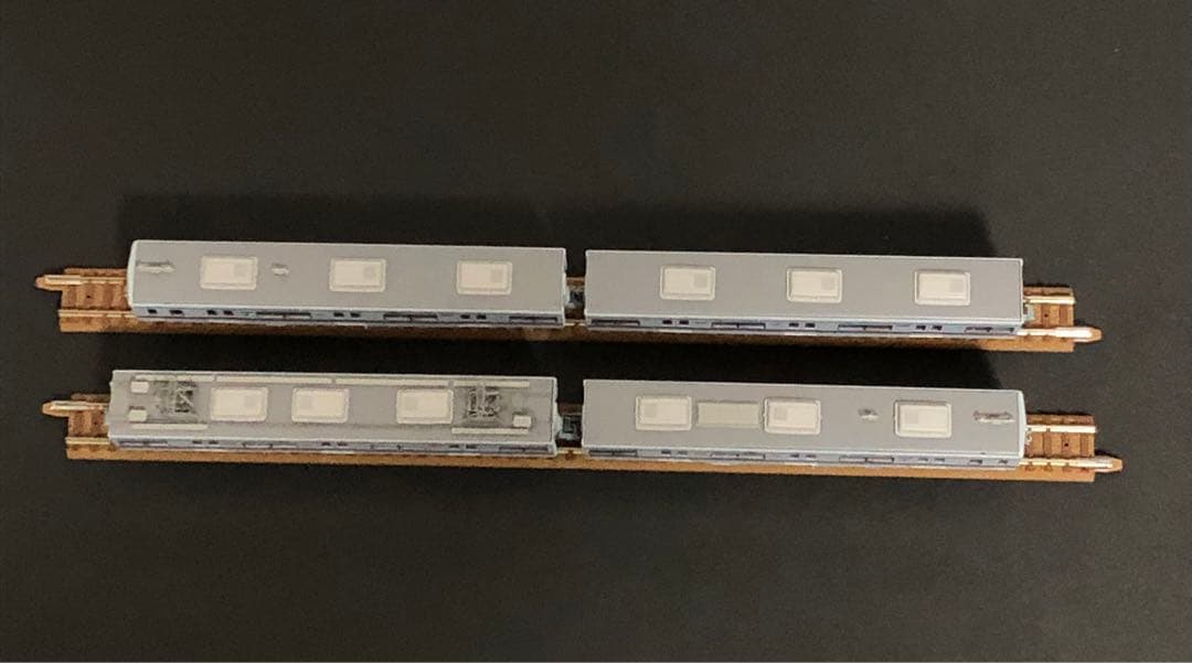 管理番号1592 京成3400形Nゲージ 塗装済キット素人組立品4両