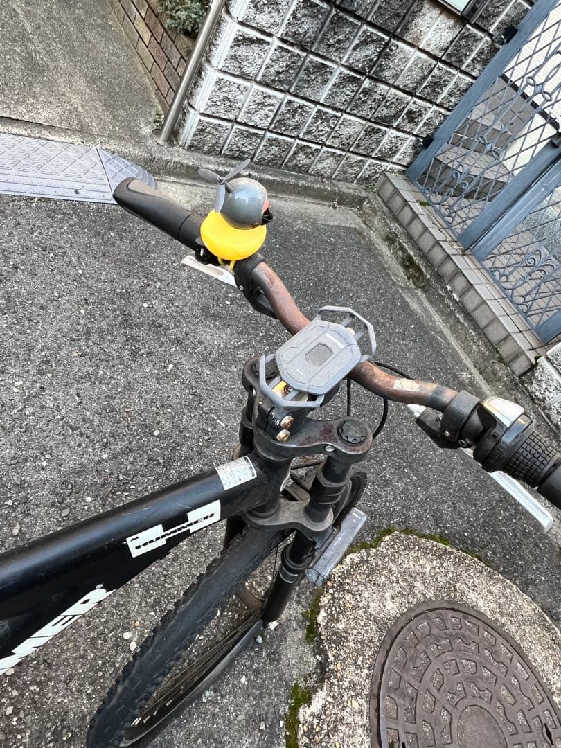 HUMMER マウンテンバイク 7段変速 黒