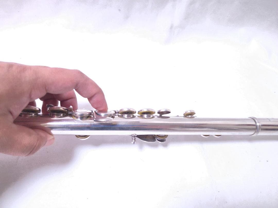 YAMAHA YFL-211S フルート 銀メッキハードケース&バッグ付2427