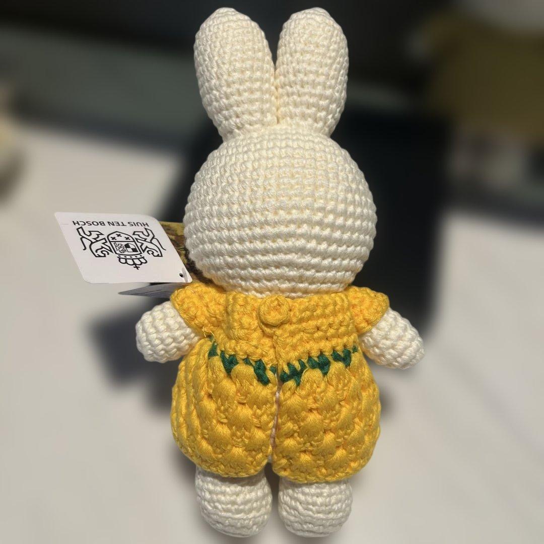 ミッフィー絵画シリーズあみぐるみ　ぬいぐるみ3体セット　ジャストダッチ新品未使用