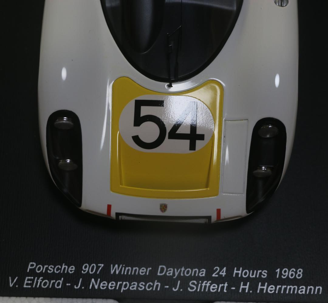 超貴重スパーク製　ポルシェ９０７Ｌ　1／１８　１９６８デイトナ２４Ｈ優勝車仕様
