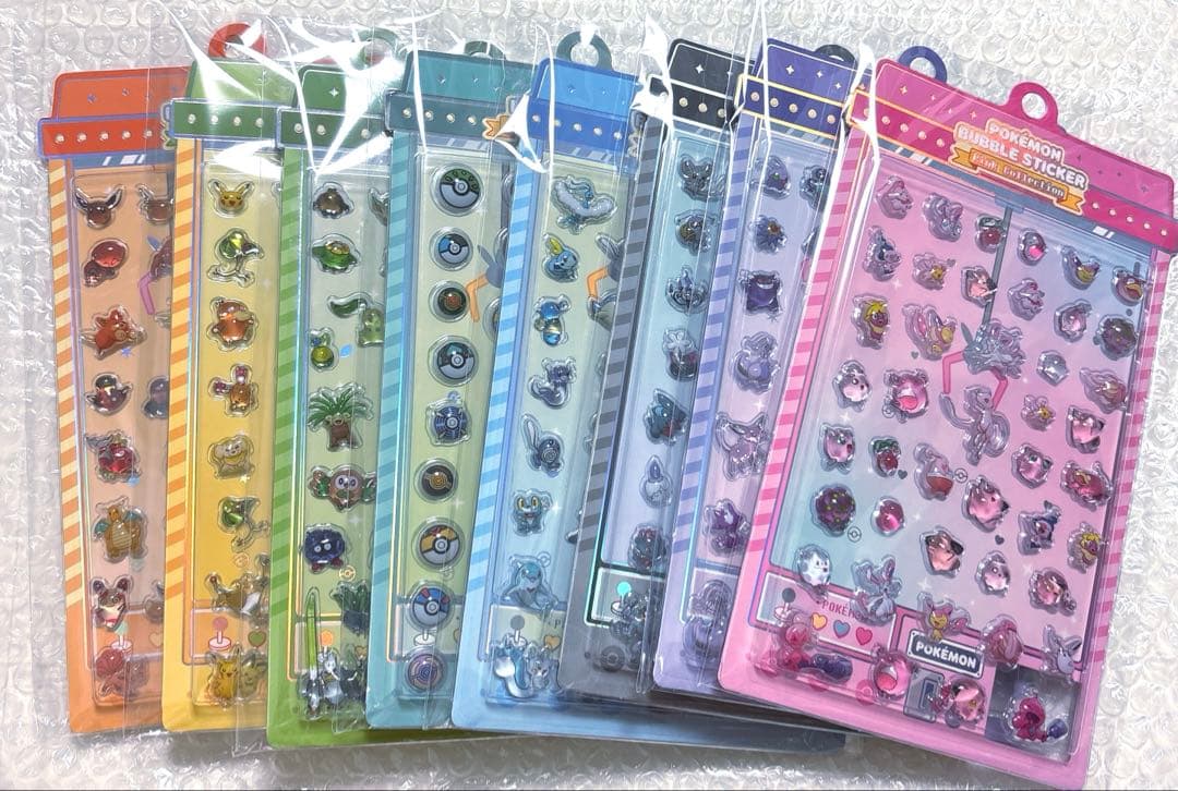 韓国 ポケモン pop up 3Dシール ボンボンドロップシール風 ステッカー