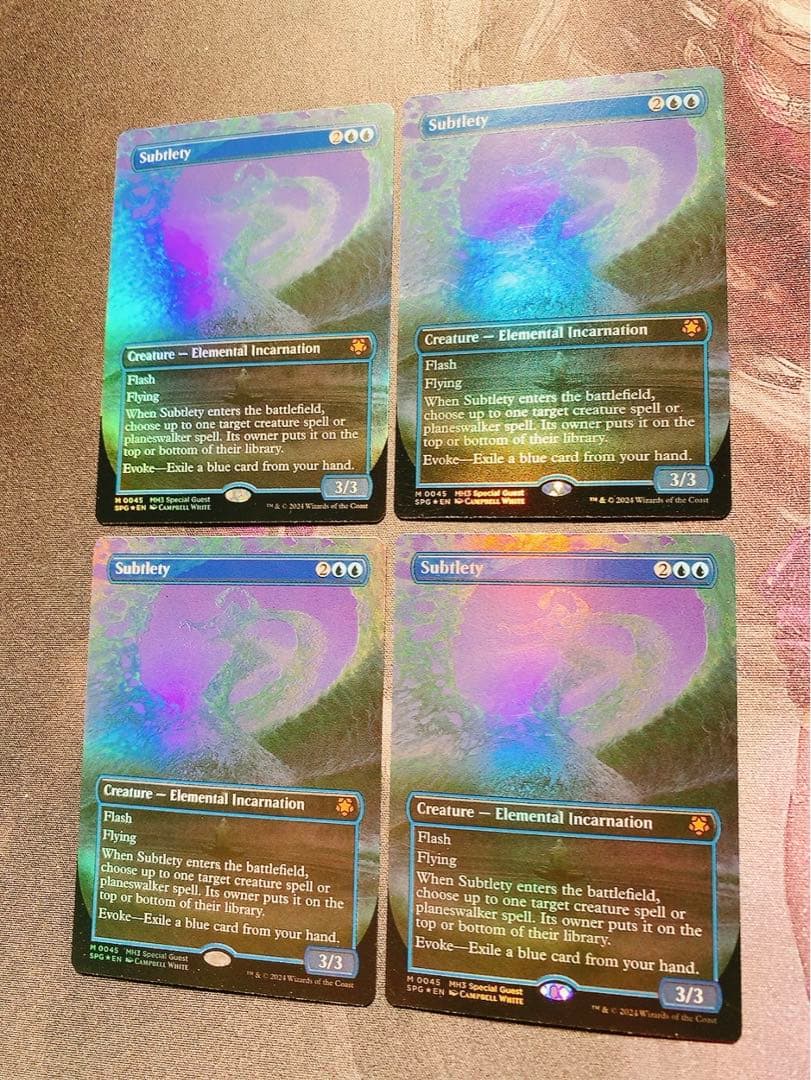 【拡張foil】緻密　英語　4枚セット