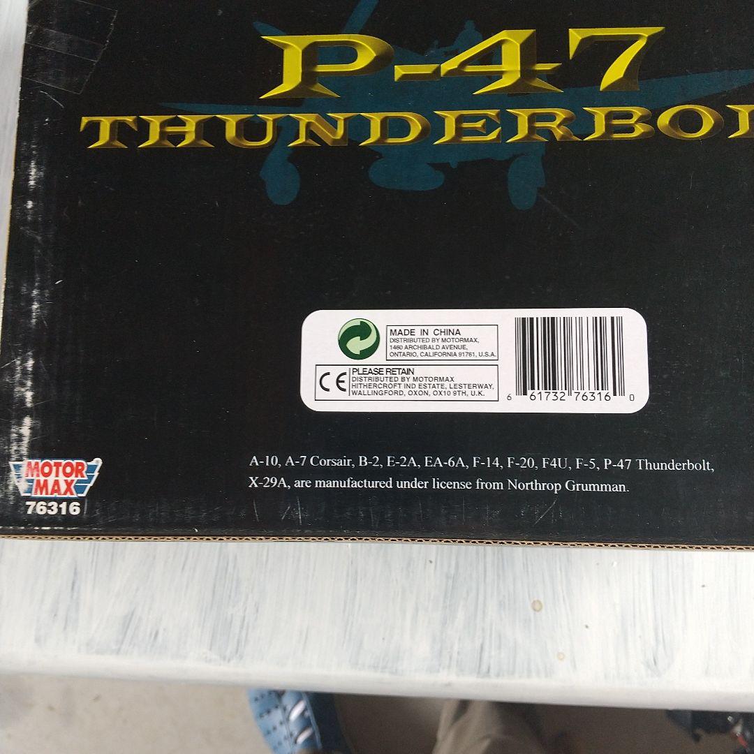 ミリタリー P-47 THUNDERBOLT 1/48 / MOTOR MAX