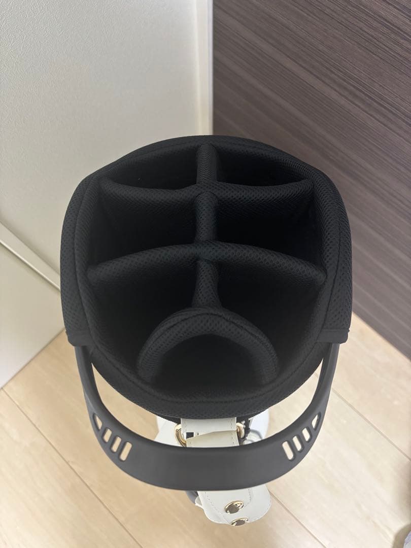 【新品未使用】ユナイテッドアローズゴルフ キャディバッグ ホワイト 軽量