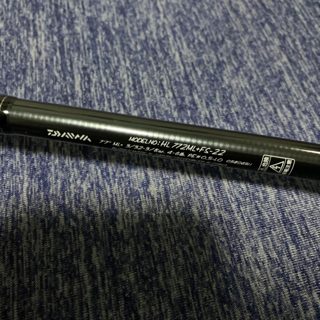 一誠 772ML+FS-22 バスロッド 7'2\