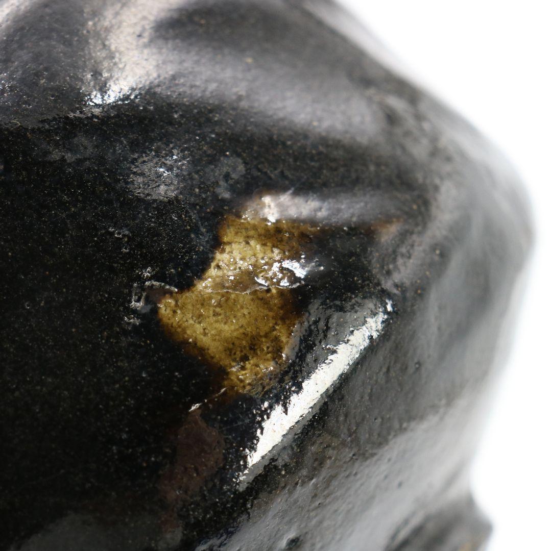 十二代 楽吉左衛門 弘入作 黒茶碗 表千家十四代 而妙斎書付　SX967