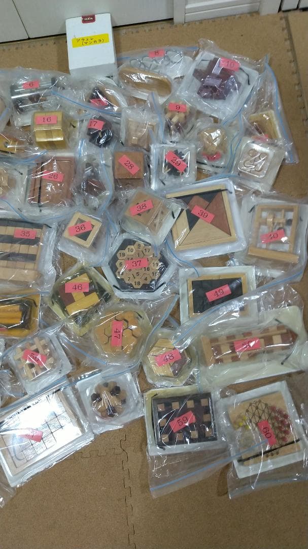 ①アシェット パズルコレクション 1～60 ＋2＝62個