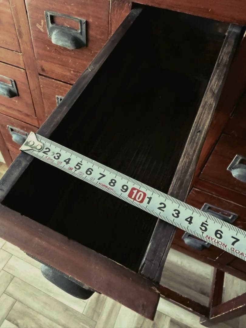 小引き出し　アンティークシェルフ