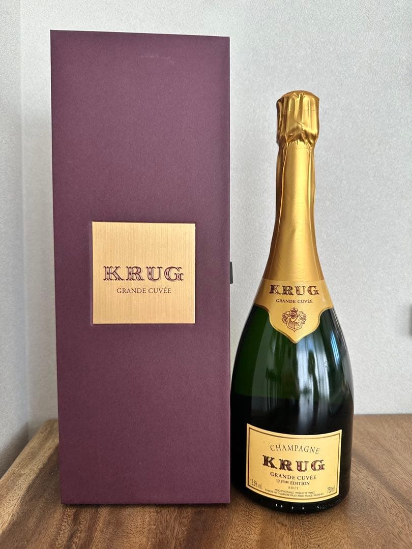 KRUG グラン・キュヴェ シャンパン ギフトボックス付き