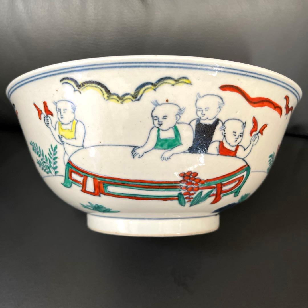 鉢　中国古玩　大明成化製