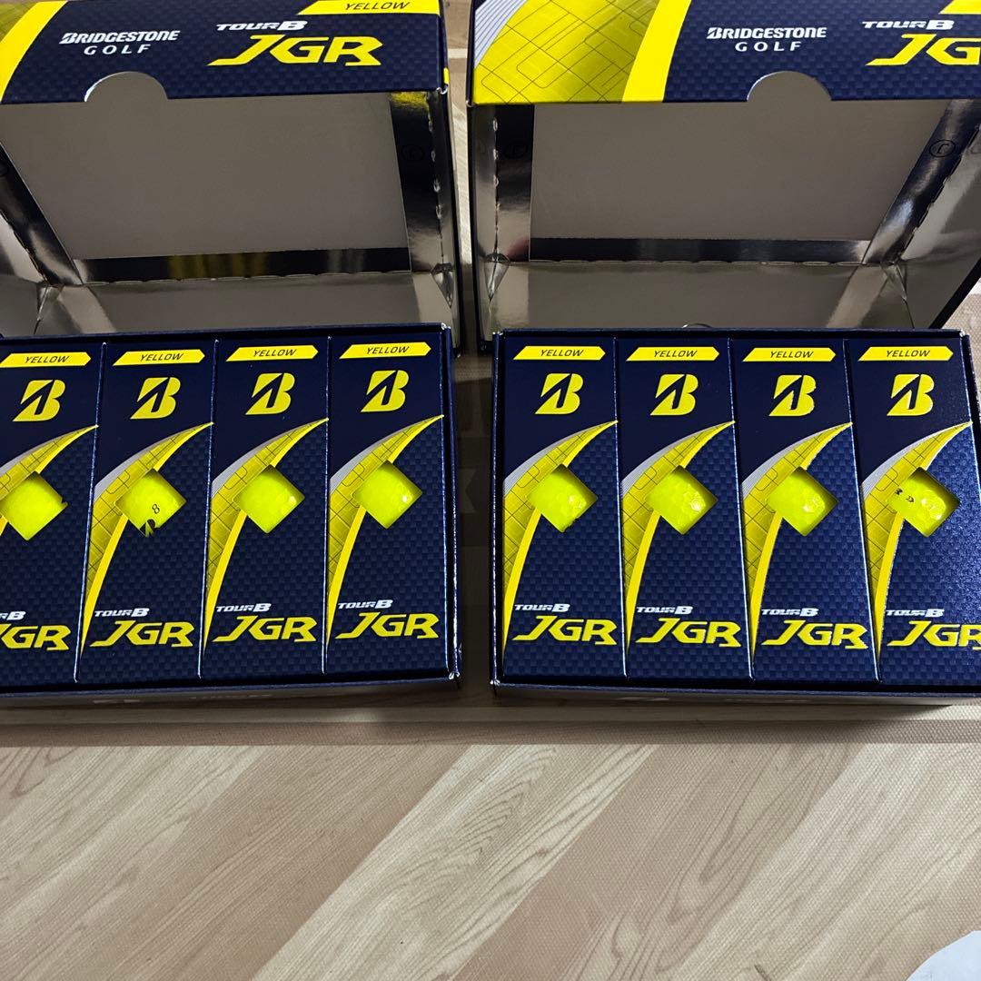 BRIDGESTONE GOLF TOUR B JGR イエロー 2ダース