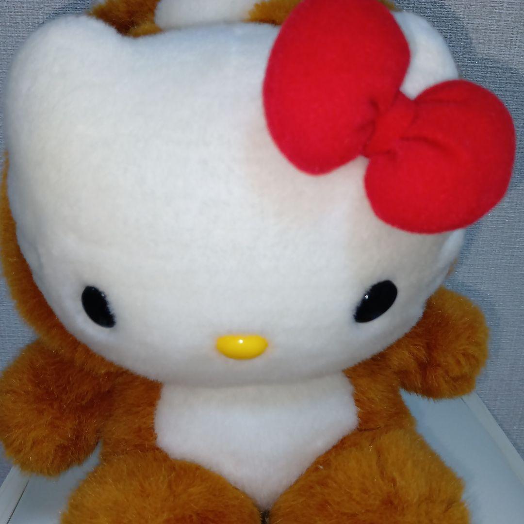 【希少】ハローキティ　リスキティ　ぬいぐるみ　着ぐるみ