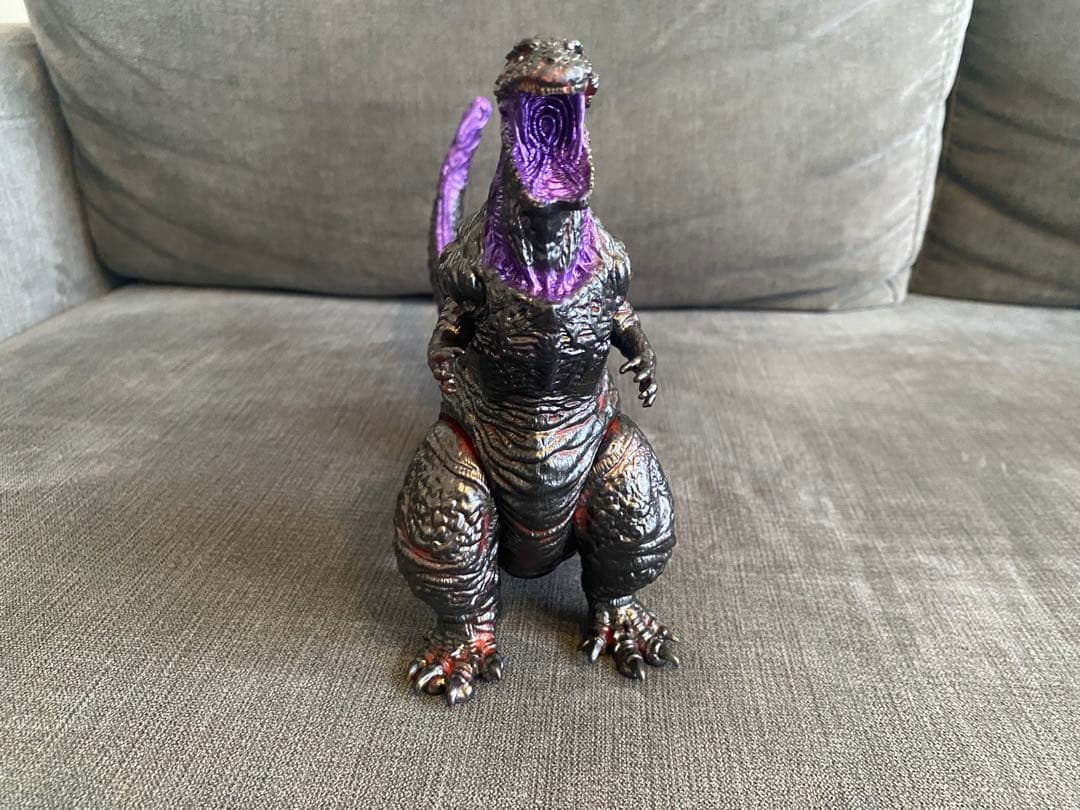 シンゴジラ(ニジゲンノモリ限定カラー)✖️エヴァ初号機カラー　メカゴジラ3式機龍