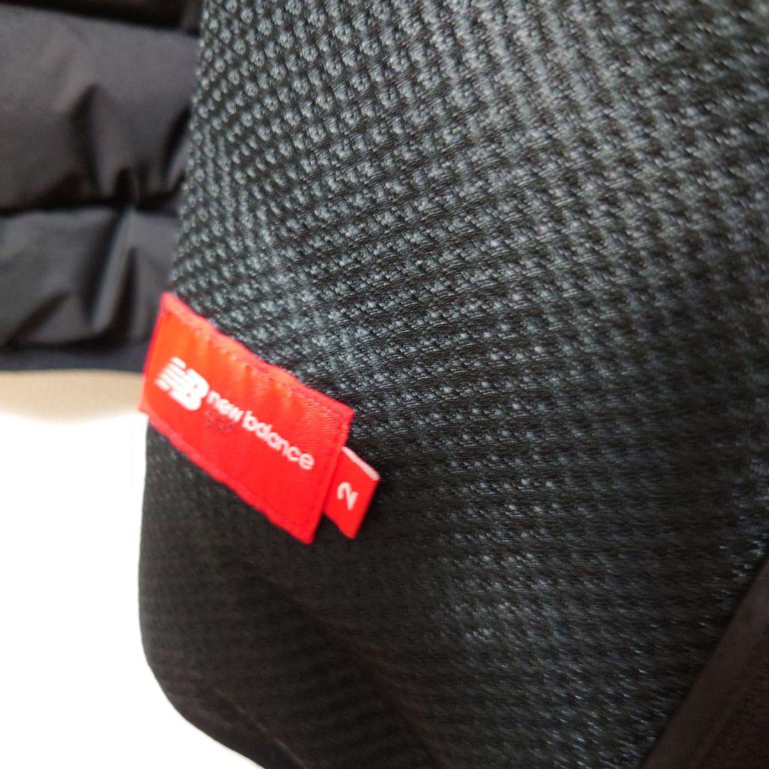 new balance ゴルフ　フード付きダウンジャケット ブラック