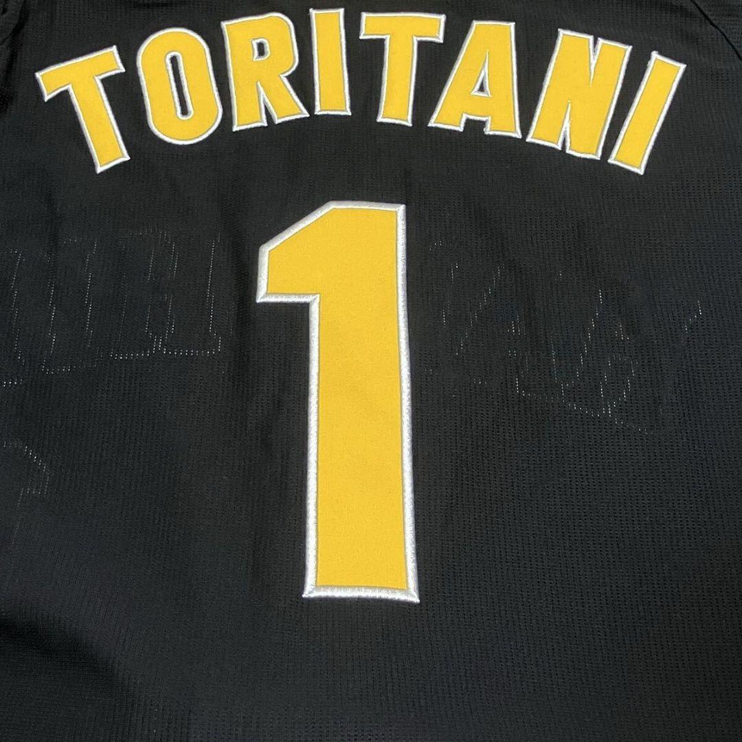 阪神タイガース 鳥谷敬 ブラックユニフォーム #1 ビジター/Mサイズ