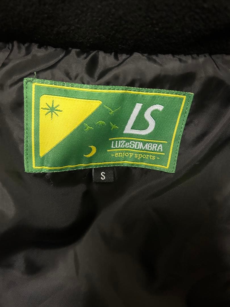 Luz & Sombra ブラックダウンベンチコート Sサイズ