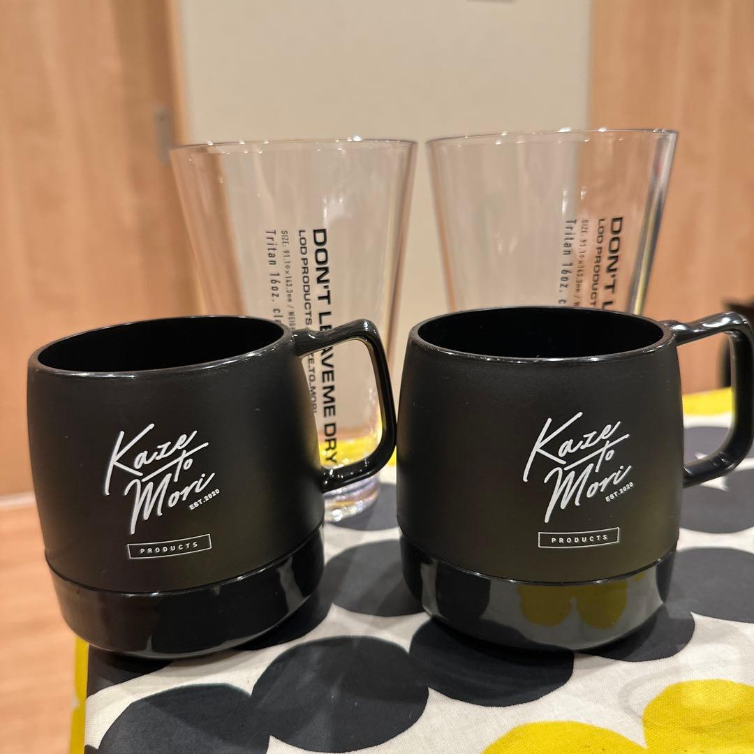 KAZE TO MORI × LOD PRODUCTS パイントグラス