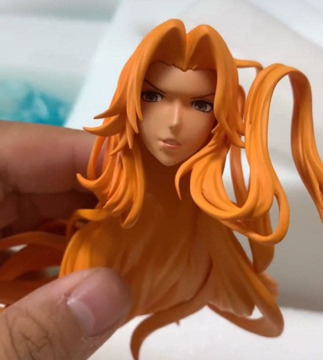 BLEACH黒衣少年図まつもと らんぎ1/6ガレージキット ガレキ スタチュー①